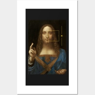 Salvator Mundi by Da Vinci (iPhone camera) Posters and Art